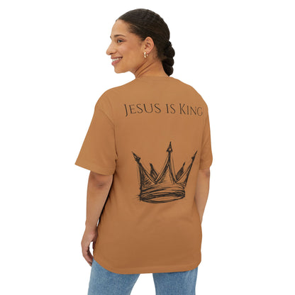 Jesus Is King Oversized Tee