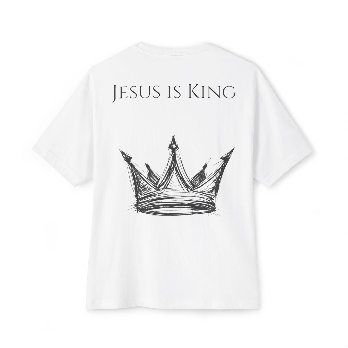 Jesus Is King Oversized Tee