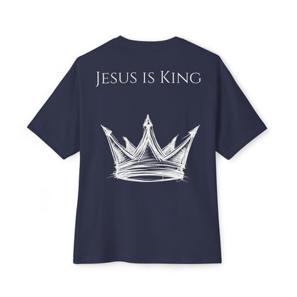 Jesus Is King Oversized Tee