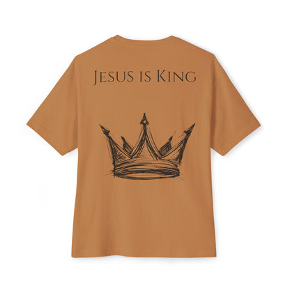 Jesus Is King Oversized Tee