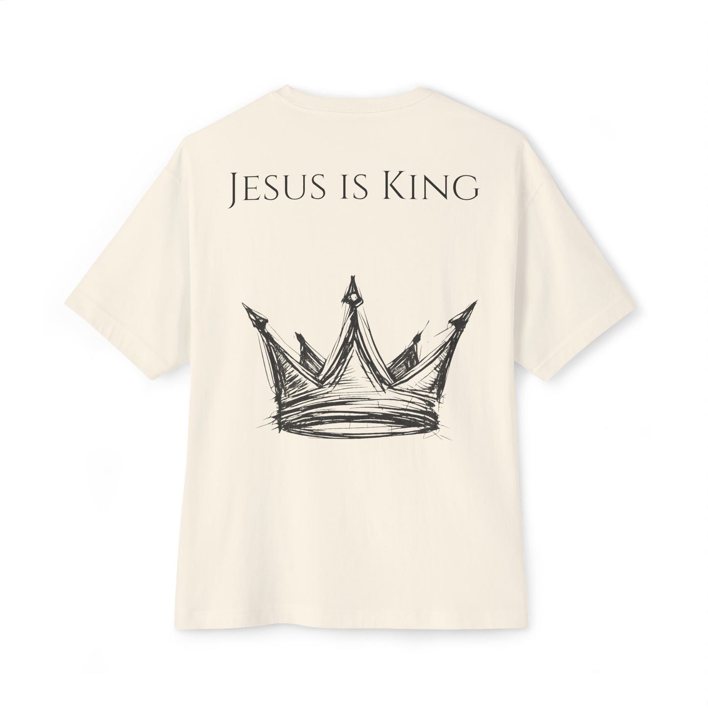 Jesus Is King Oversized Tee