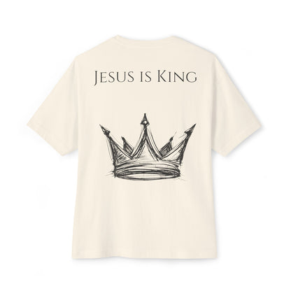 Jesus Is King Oversized Tee