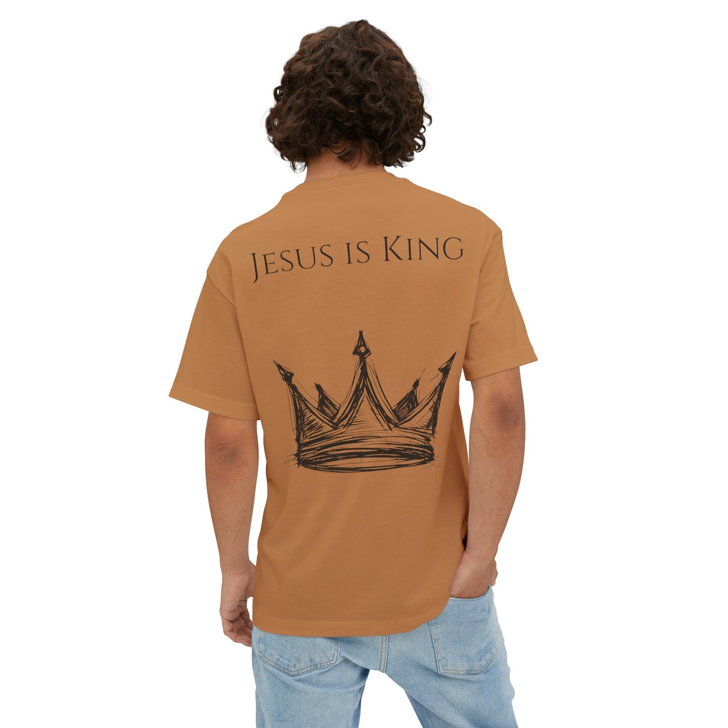 Jesus Is King Oversized Tee