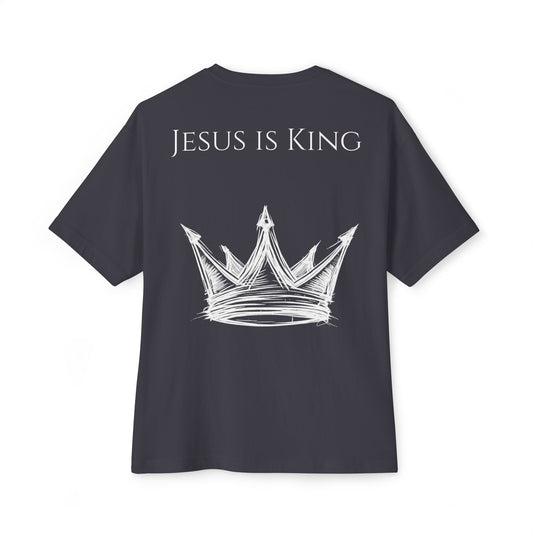 Jesus Is King Oversized Tee