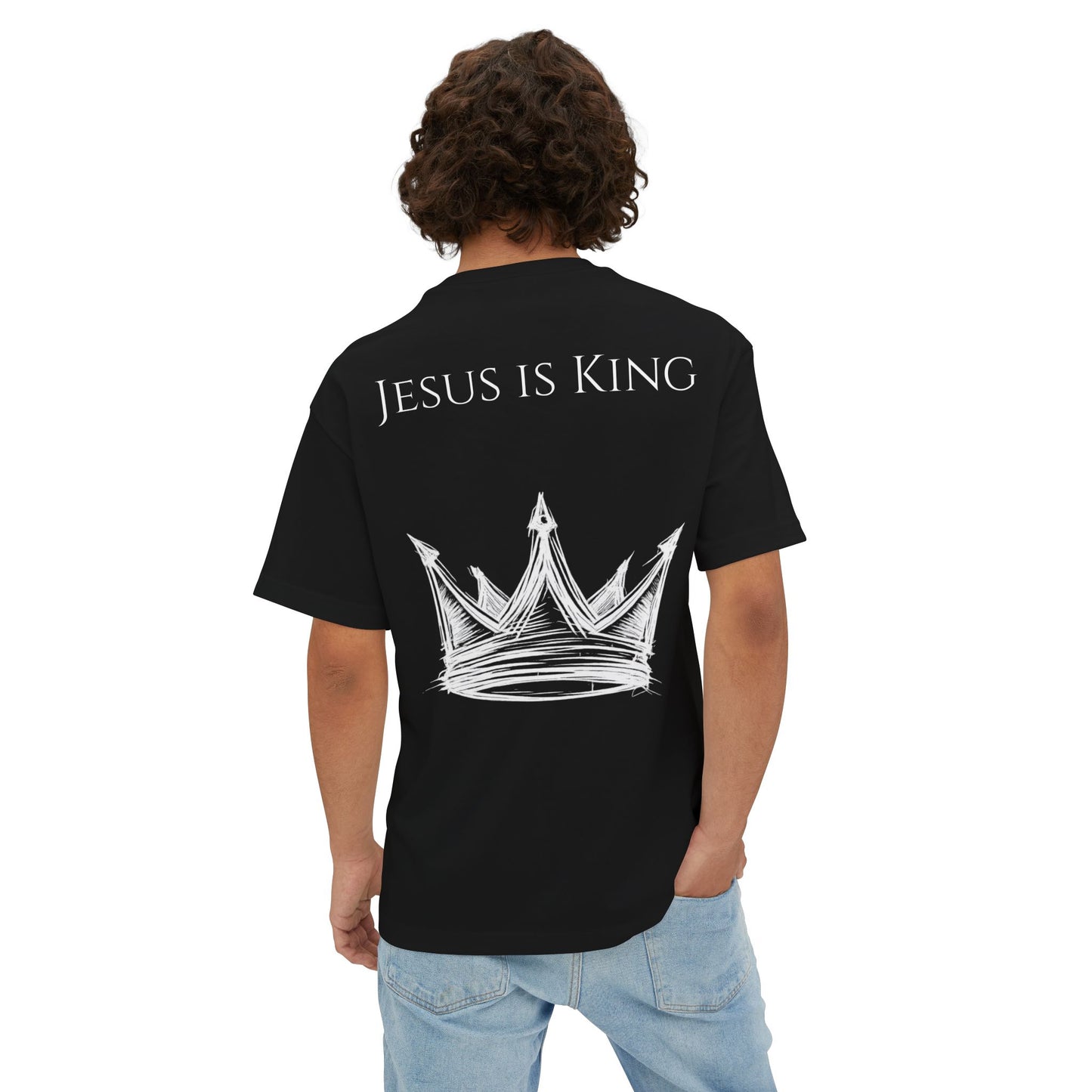 Jesus Is King Oversized Tee