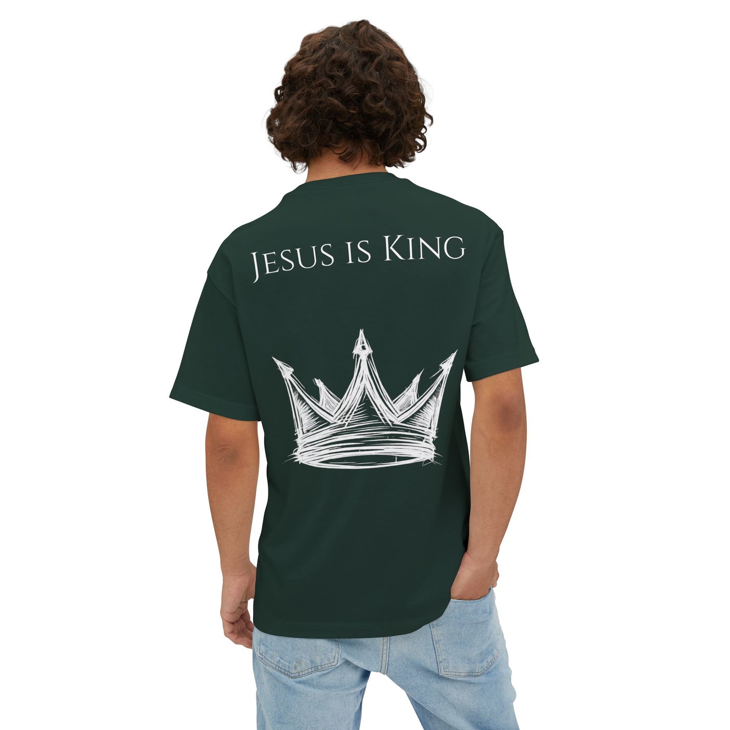 Jesus Is King Oversized Tee